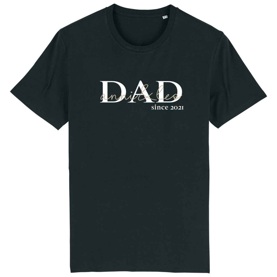 Dad since personalisiert Herren T-Shirt